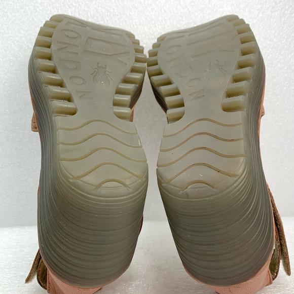 FLY London Wedge Platform Sandal - Size 37 - Picture 10 of 11